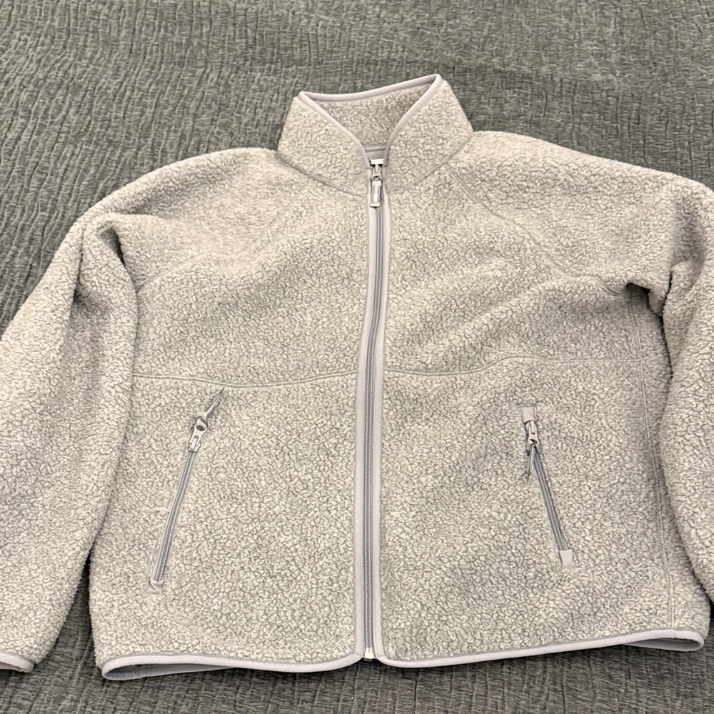 Aritzia polar fleece zip up